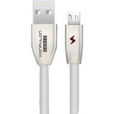 Starseven Konfulon S53 LED Işıklı Micro USB Kablo 1m 3A - Beyaz