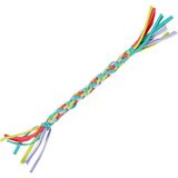 Starseven Küçük Irk Için Penye Örgü Kaşıma Oyun Ipi Oyuncak Boy 22 cm Kalınlık 2 cm