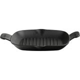 Starseven Lava Cast Iron Döküm Demir Izgara Tava Metal Kulplu 26X26 cm LVECOPGT2626K0