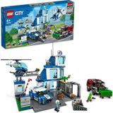 Starseven Lego® City Polis Merkezi 60316-6 Yaş Üzeri Çocuklar Için Oyuncak Yapım Seti (668 Parça)