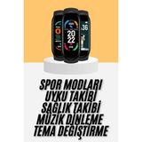 Starseven M6 Akıllı Bileklik Siyah Adımsayar Spor Takibi Android ve Ios Uyumlu - Seçenek