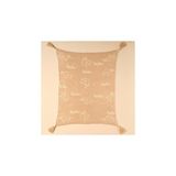 Starseven Maison Sloth Hayvan BASKILI%100 Akrilik Battaniye, Bej, 100X120 cm - Ebatlar