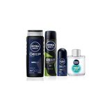 Starseven Men Erkek Çeyiz Bohçası, Duş Jeli 500ML, Tıraş Sonrası Losyon, Sprey Deodorant, Roll-On, Ter Karşıt - Seçenek