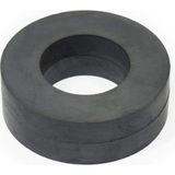 Starseven Mns Magneteksan Ferrit - Halka Seramik Siyah Kömür Mıknatıs Ø70X32X10 mm (1 Adet)