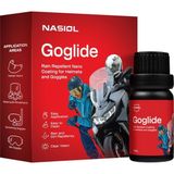 Starseven Nasiol Goglide Motosiklet Kask Vizörü Için Nano Yağmur Kaydırıcı-10 Ml-Su Itici,leke Önleyici,ca