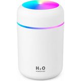 Starseven Neo Şarjlı Hava Nemlendirici 300ML Rgb Işıklı Buhar Makinesi Sessiz Ortam Nemlendirici Aroma