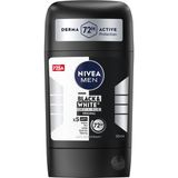 Starseven Nivea Men Erkek Stick Deodorant Black&white Invisible 50ML 72 Saat Anti-Perspirant Ter Kor