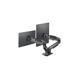 Starseven North Bayou Nb F160 17-27" Çift Kol 2-9 kg Amortisörlü Monitör Standı - 0 - Siyah