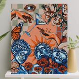 Starseven Palmiye Hobi Sanat Sayılarla Boyama Tuval Seti Fırça Boya Dahil (Çıtalı) 40X50 cm - Rönesans