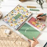 Starseven Paperora A4 Haftalık Günlük 3’lü Masaüstü Süresiz Planlayıcı Set – Çiçekler