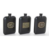 Starseven Paslanmaz Çelik Kabartmalı Tekli 6 Oz Matara ALK2666 - Seçenek