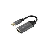 Starseven Paugge Thunderbolt 4/3 Destekli 4K 60Hz Hdr Hdcp 2.2 USB C To HDMI Adaptör (CHD20B-ADP) - 0 - Siyah