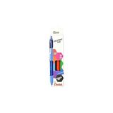 Starseven Pentel 1.0 mm Bazlı Mekanizmalı Roller Kalem - Izee - 4'lü Blister (A-B-C-D) - Ölçü - Tipi