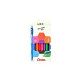 Starseven Pentel 1.0 mm Bazlı Mekanizmalı Roller Kalem - Izee - 8'li Blister (A-B-C-D-F-P-S-V) - Ölçü - Tipi