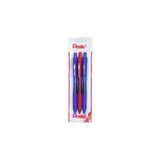 Starseven Pentel Energel 0.7 mm Likit Roller Kalem 2xmavi/1xkırmızı 3'lü Set - Ölçü - Tipi
