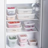Starseven Porsima 1126 12'lı Etiketli No Frost -25°c Derin Dondurucu Mikrodalga Yiyecek Erzak Saklama Kabı Se