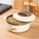 Starseven Porsima 3149 1000 ml Yemek Termosu - Sızdırmaz Kilitlenebilir Kapak Paslanmaz Çelik Sefer Tası - Kr