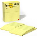 Starseven Post-It Pop-Up Notlar 7,6X12,7 Cm, 12 Ped, Amerika'nın 1 Numaralı Favori Yapışkan Notları, Kanarya