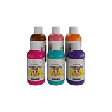 Starseven Red Tamamlayıcı Renkler Parmak Boyası 6'lı Set 6X250 gr - Ölçü - Tipi