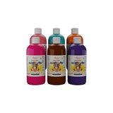 Starseven Red Tamamlayıcı Renkler Parmak Boyası 6'lı Set 6X500 gr - Ölçü - Tipi