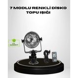 Starseven Ritme Duyarlı LED Disko Topu – Renkli Işık Gösterili Parti Lambası