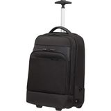 Starseven Samsonite Mysight - Dizüstü Bilgisayar Sırt Çantası, 2 Tekerlekli (48 cm - 25,5 L), Siyah (Siyah)