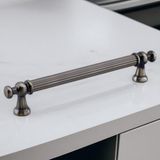Starseven Selçuklu Antik Nikel Metal Kulp 224 mm Mobilya Çekmece Mutfak Dolabı Dolap Kapak Kulpları Kulb Kulp