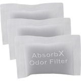 Starseven Sensorcan 3'lü Paket Absorbx Koku Gidericiler Emer, Doğal Aktif Karbon, Biyobozunur, Koku Bölmeli 1