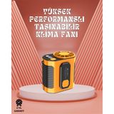 Starseven Sessiz Turbo Fan – Kamp, Spor, Ofis Için Taşınabilir Mini Soğutucu