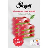 Starseven Sleepy Gül Kokulu Bebek Mendili 7 Al 6 Öde Hediyeli