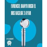 Starseven Su Tasarruflu ve Kolay Kurulumlu El Duş Başlığı – Yüksek Performans