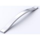 Starseven Sümbül Kulp 256 mm Krom Gümüş Renk Metal Mobilya Çekmece Dolap Kapak Kulpu Mutfak Kulpları