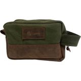 Starseven Tanto Bushcraft El Yapımı Tuvalet Seyahat Çantası – 20X10X12 Cm, ~2.4 Litre Hacimli, Mumlu Kanva