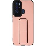Starseven Tecno Pova Neo Kılıf Mega Standlı Silikon - Pudra