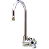 Starseven T&s Brass B-0310 Tek Kiler Bataryası, Duvara Monte, Sert Kaz Boyu, Dört Kollu Kol, 1/2-Inç Npt Dişi