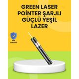 Starseven Uzun Mesafe Görünürlüklü Yeşil Lazer Pointer Şarjlı