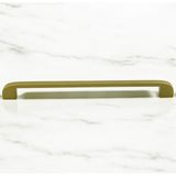 Starseven Zehra (224 mm - 22.4 Cm) Mat Gold Metal Mobilya Mutfak Çekmece Dolap Dolabı Kulbu Kulpu Kulpları