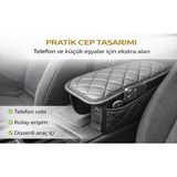 Startcar Renault Clio 3 Hatchback Kapitoneli Araç Kolçak Kol Dayama Minderi Siyah Scr