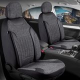Startcar Volkswagen Bora Keten Oto Koltuk Kılıfı Ön Arka Set Siyah Edition Scr
