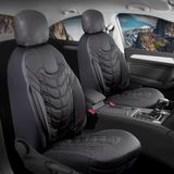 Startcar volkswagen Bora Uyumlu Full Deri Oto Koltuk Kılıfı Ön Arka Set Classy Model Siyah Sc