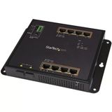 Startech.com 8 Bağlantı Noktalı Poe+ Gigabit Ethernet Anahtarı Artı 2 Sfp Bağlantı Noktası - Endüstriyel Yönetilen Gigabit Anahtar - Önden Erişimli Duvara Montaj