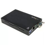 Startech.com Fiber Optik Gigabit Ethernet 1000 Mbit/S Çok Modlu Medya Dönüştürücü - Lc 550M - 1000Base-Lx Çok Modlu