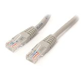 Startech. com M45PAT15MGR Cat5e RJ45 Upt ara bağlantı kablosu – Cat5e ağ kablosu 15 m Gri