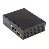 Startech.com Poe+ Endüstriyel Medya Dönüştürücü 60W - Medya Dönüştürücü Fiber Optik Bakır - Tek Modlu/Çok Modlu Fiber Optikten Bakıra Gigabit Ethernet - Mini/Kompakt Boyut - Ip-30/-40C İla 75C