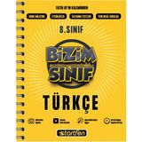 Startfen Yayınları 8. Sınıf Bizim Sınıf Türkçe Defteri (Ciltli)