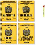 Startfen Yayınları Lgs 8.sınıf Bizim Sınıf Matematik Fen Bilimleri Türkçe ve Inkılap Defter