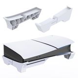 STARTRC GAMES PS5 Slim Konsol için Yatay Stand, Playstation 5 Slim Disk ve Digital Edition ile Uyumlu Taban Standı Aksesuarları