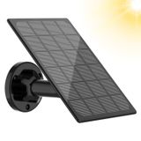 StartVision Şarj Edilebilir Pilli Dış Mekan Kamerası için Güneş Paneli, 10 ft USB Kablolu Su Geçirmez Güneş Paneli, Dış Mekan Güvenlik Kamerası için Sürekli Güç, 5 V 3,5 W Mikro USB Bağlantı Noktası