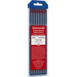 Starweld 82T017 Tungsten Elektrod 2.4 mm x 175 mm Tıg Kaynak Elektrodu 10 Adet