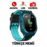 StarWomen Ekmekteknem Lbs Takipli Sım Kartlı Kameralı Akıllı Çocuk Saati Yeşil S3